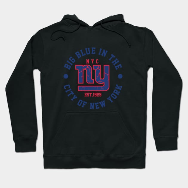 New York Giants Football League's National Football Hoodie by Gvsarts